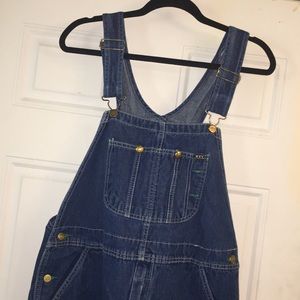 Boho Garden Blue Jean Bib Overalls Men’s 36x29